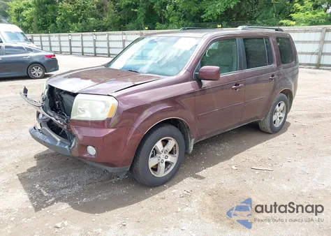 2009 Honda Pilot из США, поврежденный, VIN 5FNYF3H559B017636